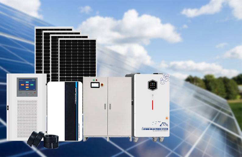O desenvolvimento inteligente de sistemas de energia solar com baterias de lítio